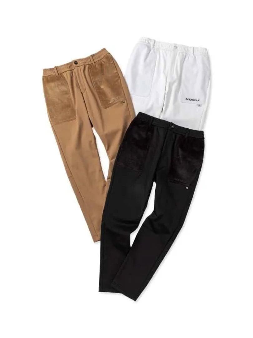 BONDING ABS WARM PANTS ベージュ　Mサイズ