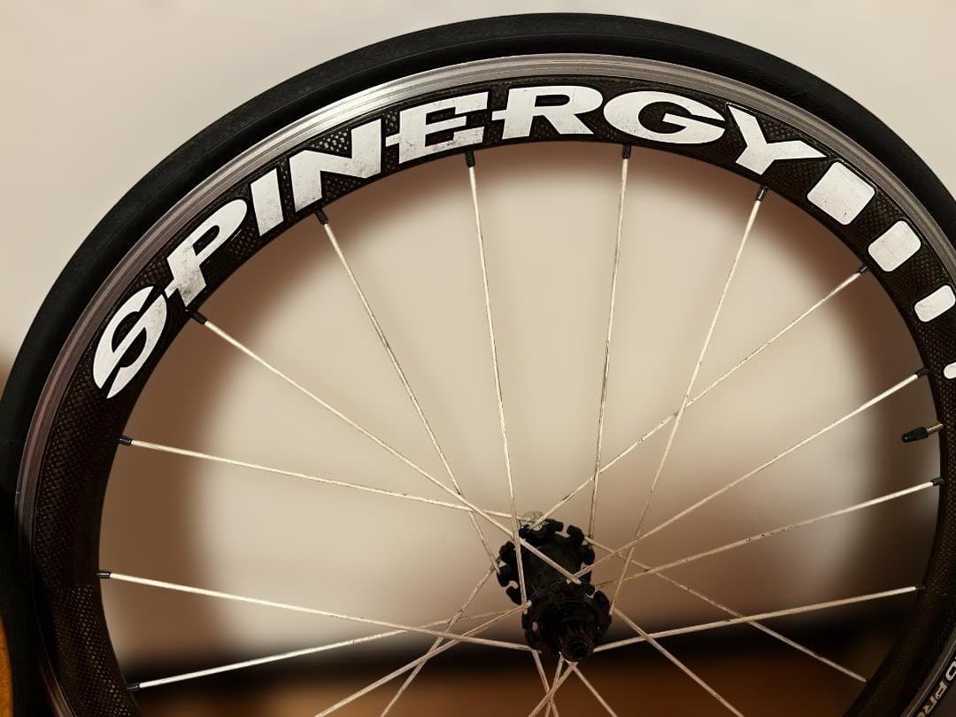 【訳あり格安】SPINERGY スピナージーステルスカーボンホイール ホワイト