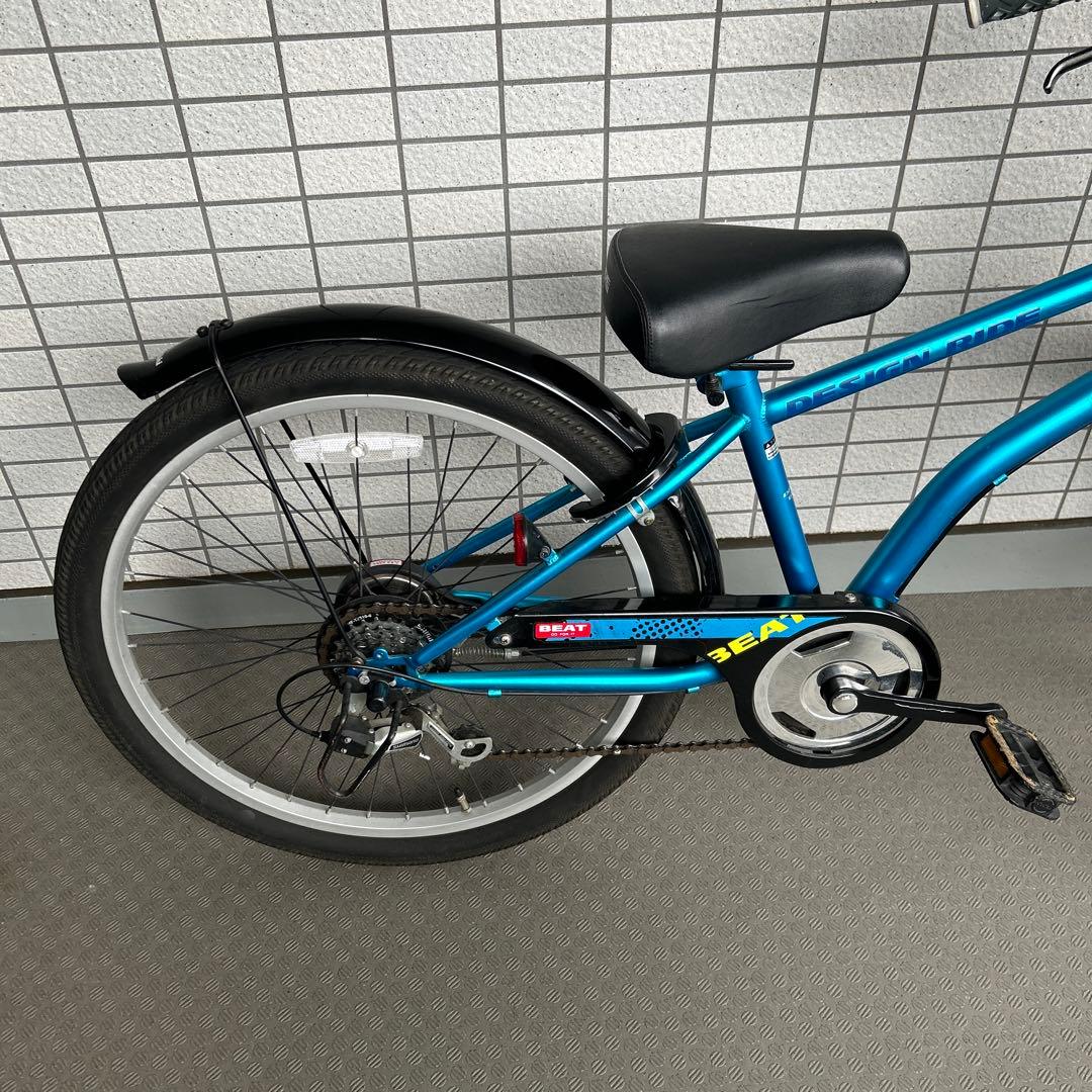 新潟市引取限定 24インチ あさひ ドライド BEAT 6段変速 屋根保管 美品