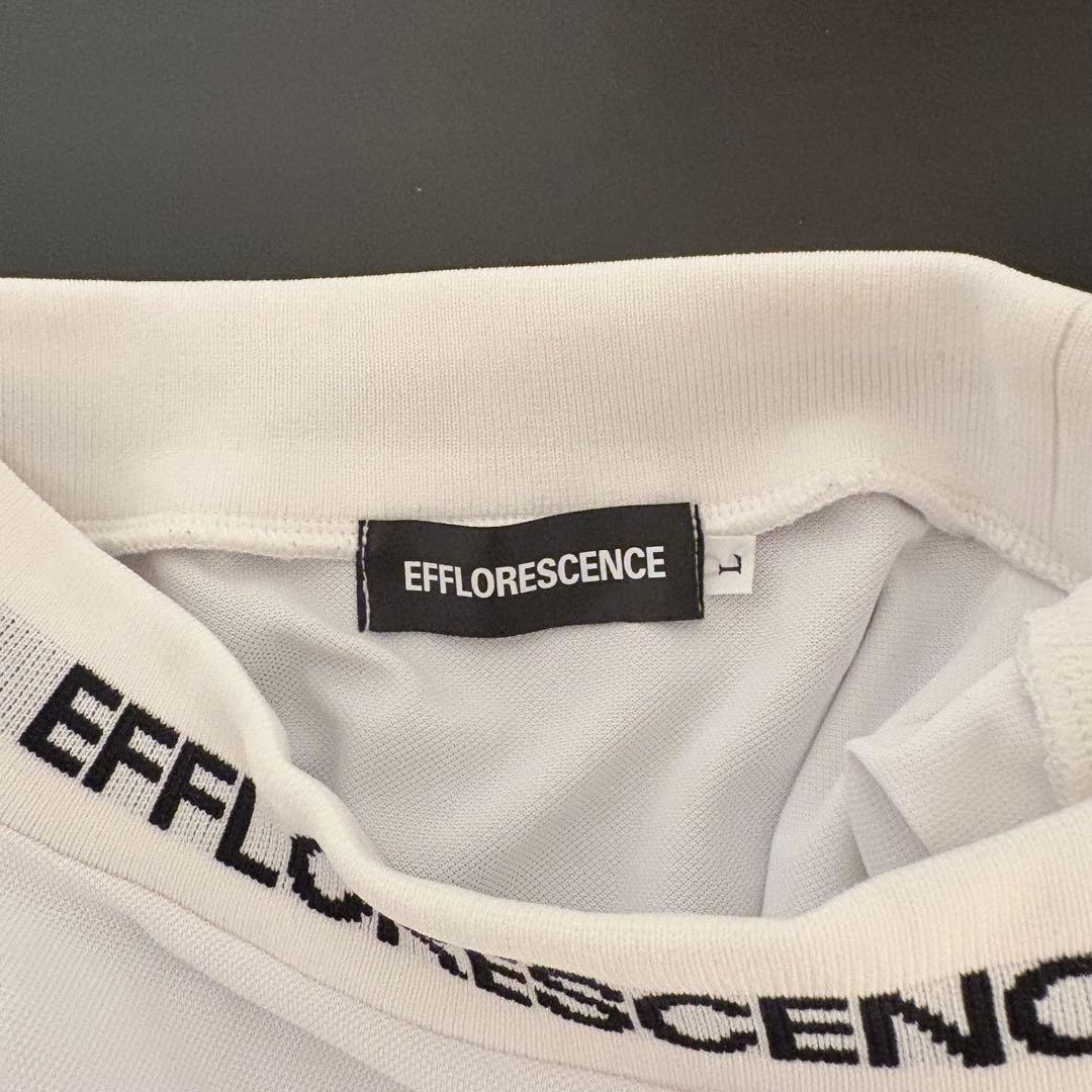EFFLORESCENCE ホワイトシャツ Ｌ モックネック