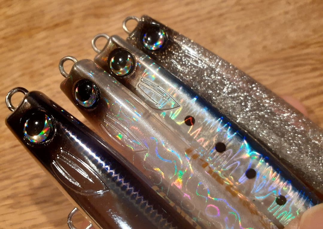 かっ飛び棒　ジャンプライズ　４個セット　サーフヒラメシンペン