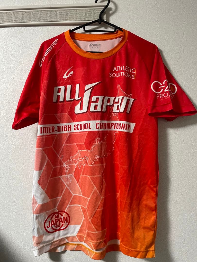 インターハイ 2017 クレーマー　Tシャツ　Lサイズ