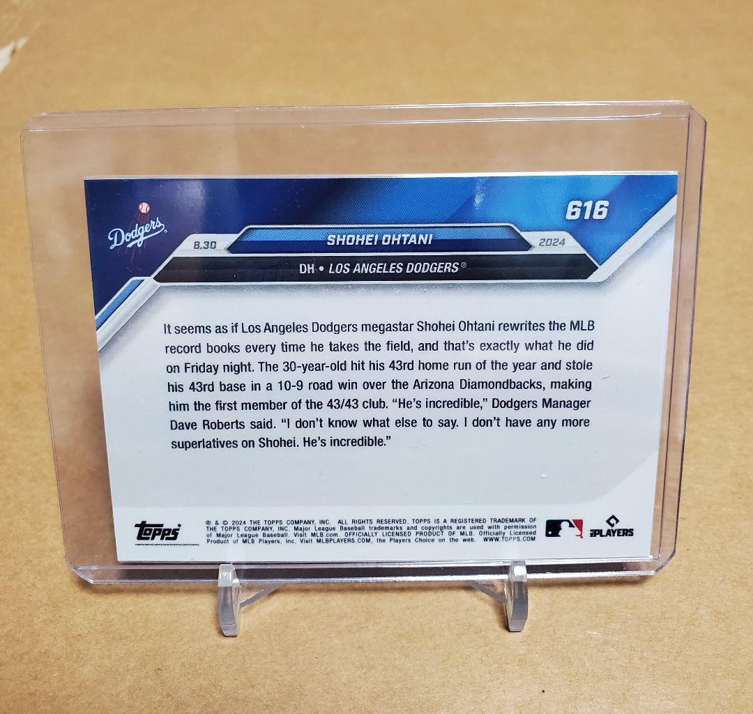 大谷翔平 Topps Now 40/40 43/43 各5枚 10枚セット