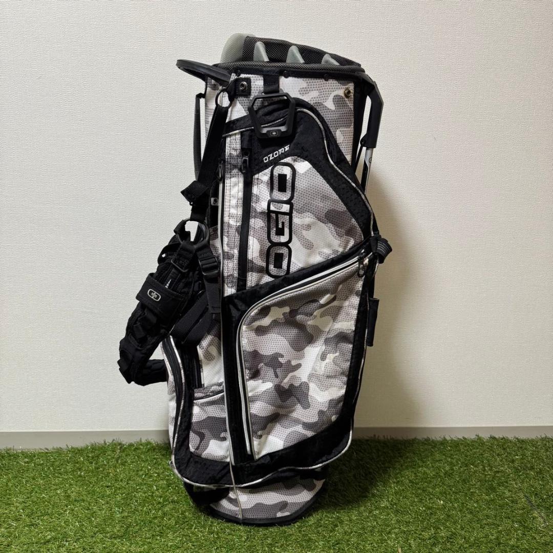 OGIO オジオ OZONE スタンド式 キャディバッグ カモフラ 迷彩