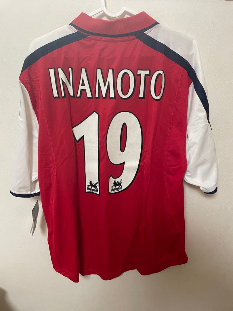 プレミアリーグ　アーセナル INAMOTO 19番 ユニフォームNikeタグ付き