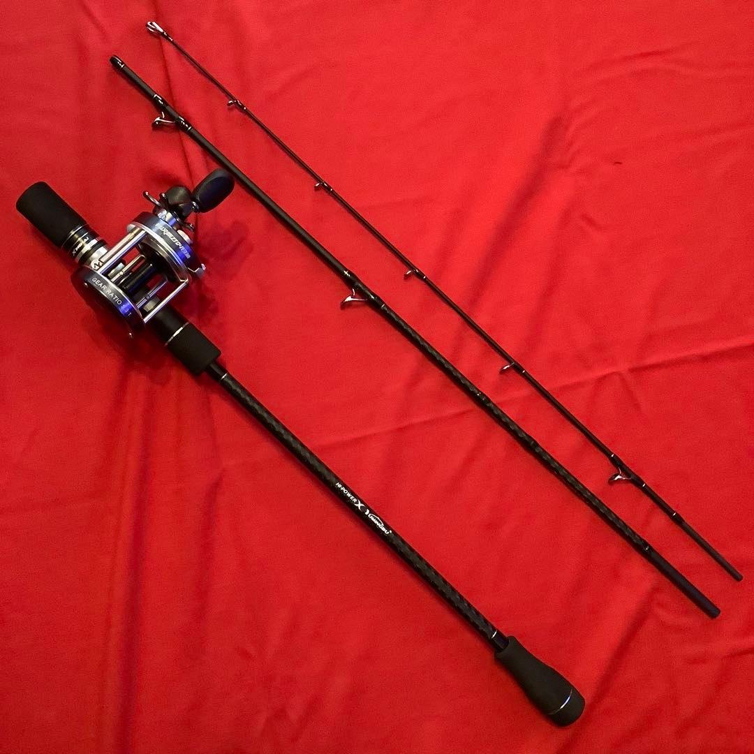 オフショアMH1.83m MAX350g 3ピースロッド&タイコ型ベイトリール