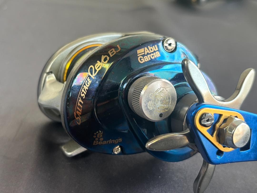 アブガルシア ソルティーステージ Revo BJ LJ3ハンドル付・ジャンク品