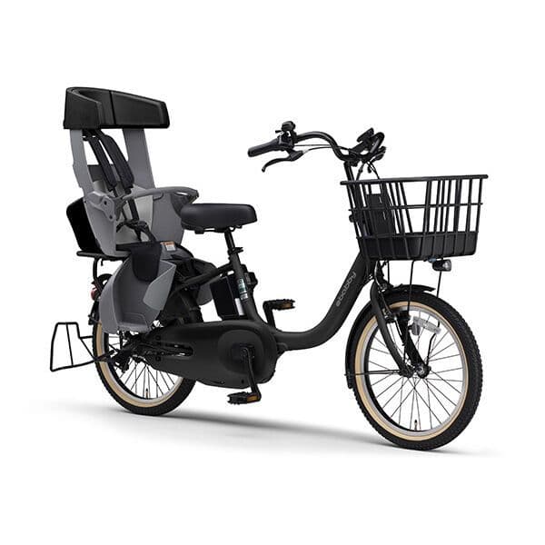 【超美品】ヤマハ　パスバビー 電動自転車 前後チャイルドシート付