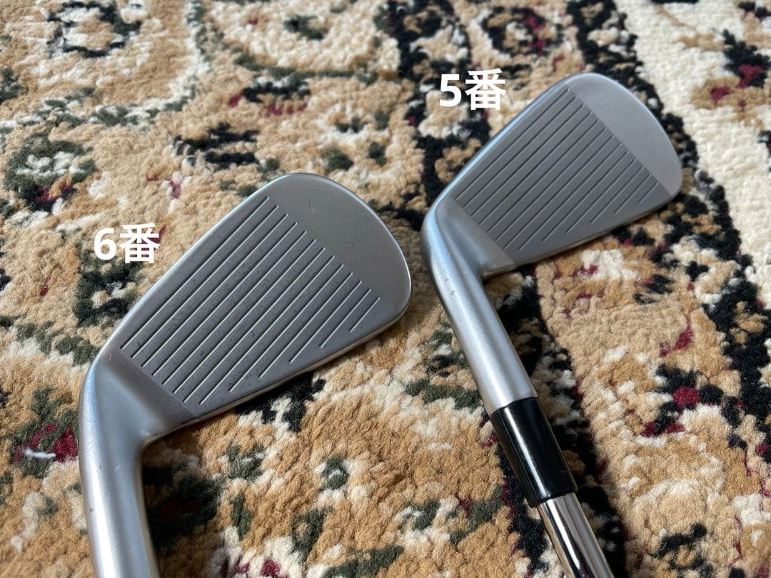 TaylorMade P770 2023 6本セット（5~P / 7番折れ）