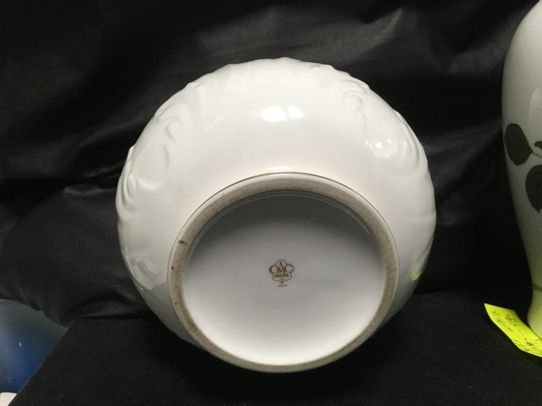 大倉陶園 OKURA 花瓶 中古