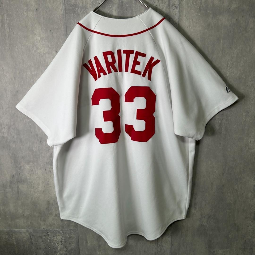 希少 RED SOX ジェイソン バリテック ユニフォーム Majestic