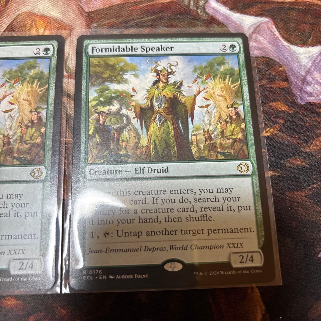 mtg 並外れた語り部　英語　2枚