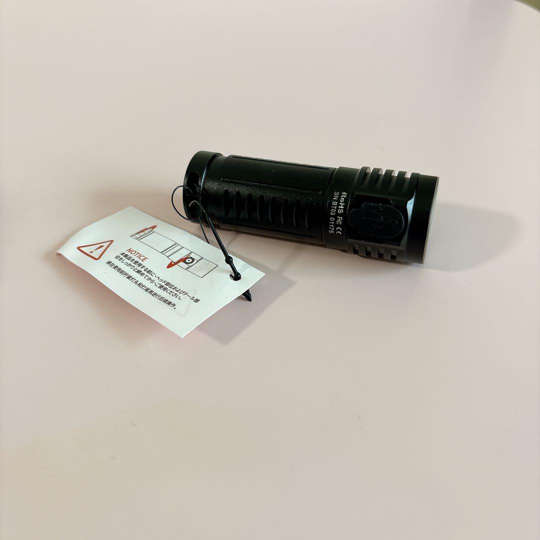 T1S LEDハンディライト懐中電灯 USB-C充電式小型軽量EDC ライト
