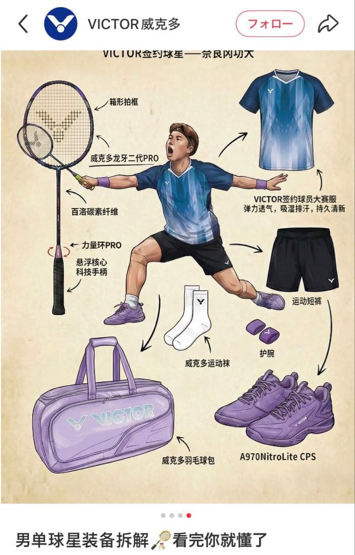 2026年奈良岡選手着用モデル　L