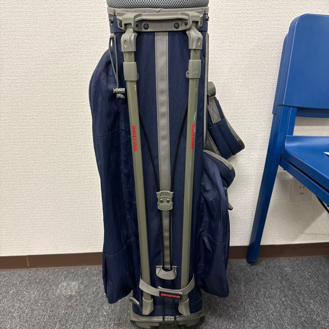 美品 BRIEFING スタンドキャディバック ヘッドカバー セット