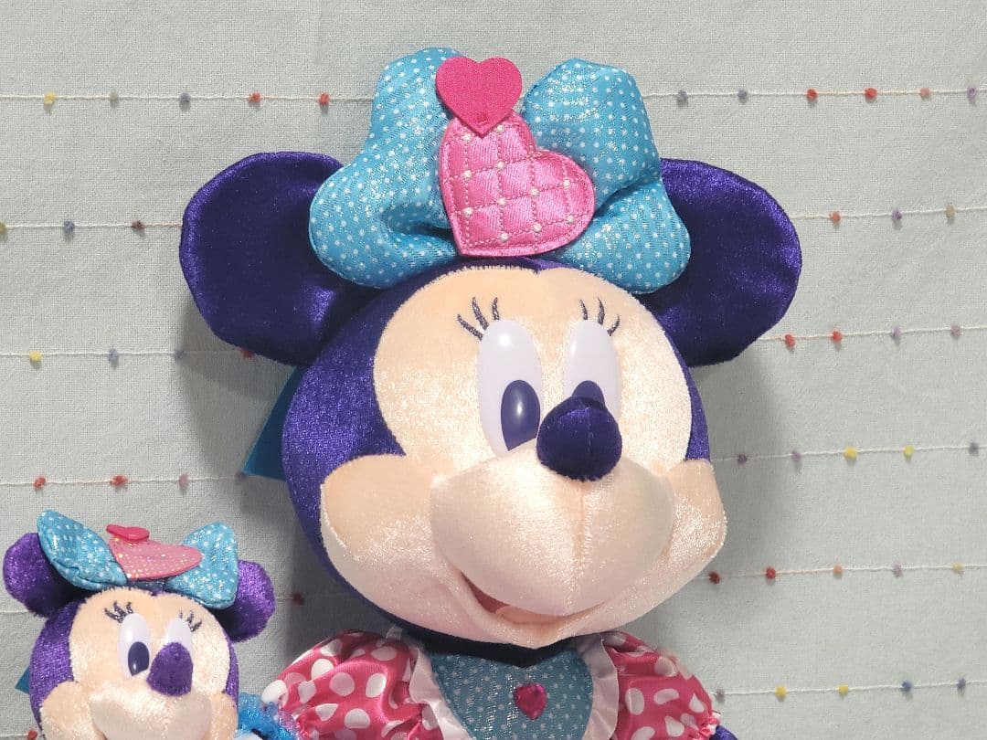 美品❤ パルパルーザ ミニーのファンダーランド ぬいぐるみ ぬいぐるみバッジ