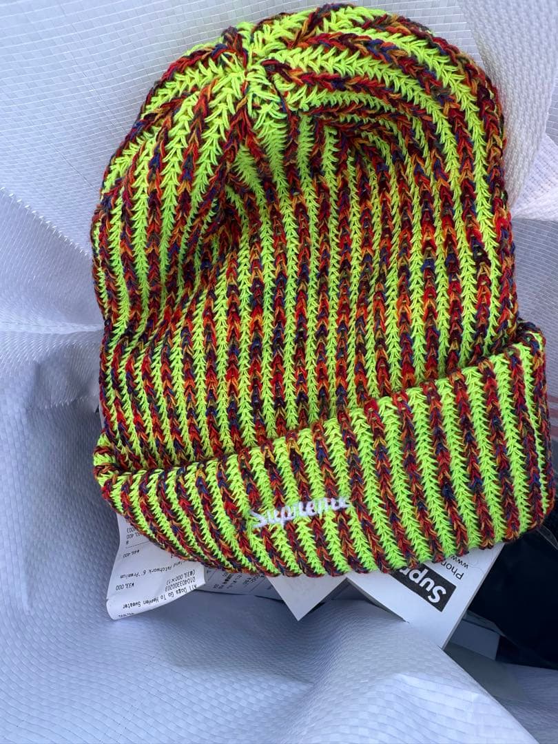 スキー・スノーボードアクセサリー Supreme Rainbow Loose Gauge Beanie