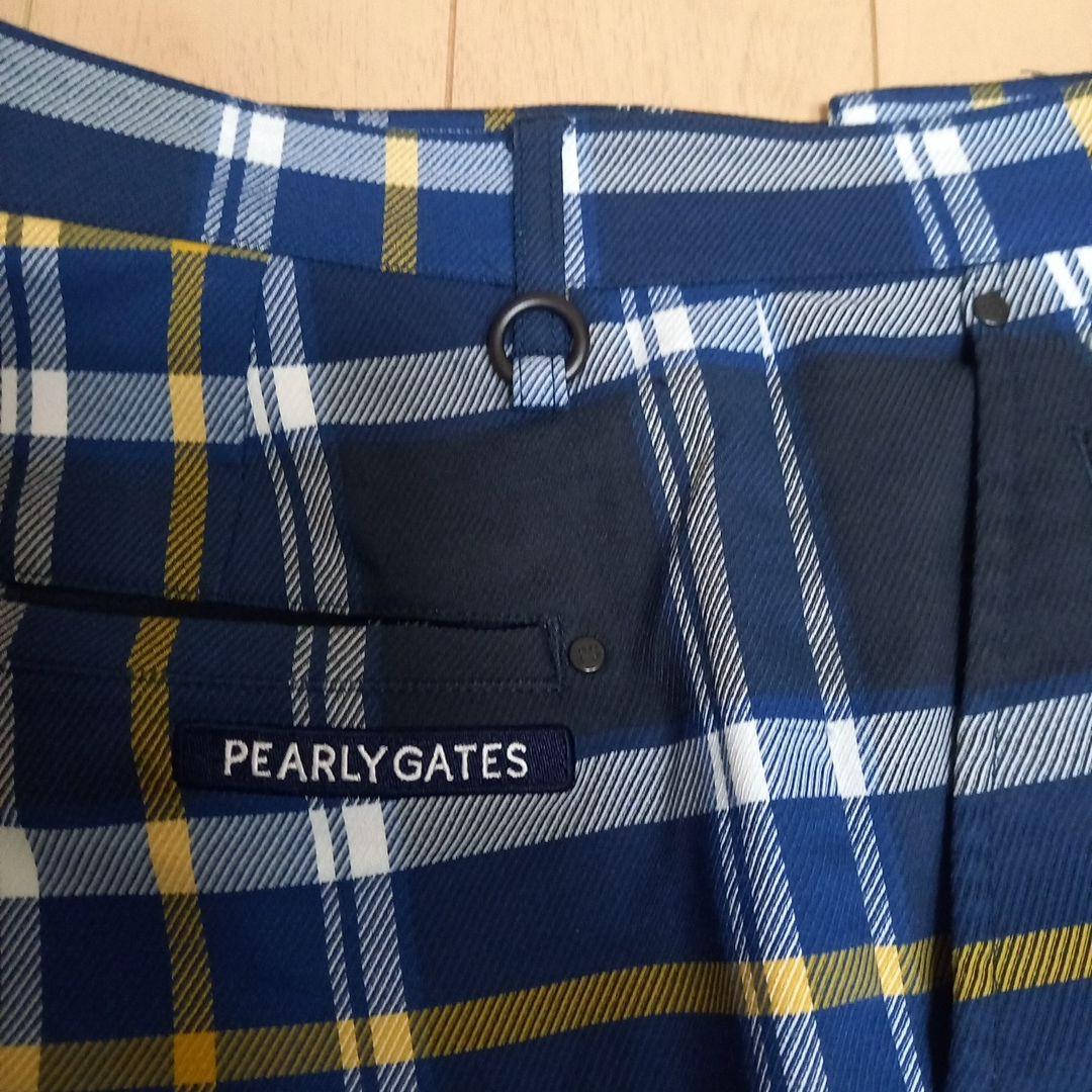 PEARLY GATES チェック柄メンズパンツ サイズ5