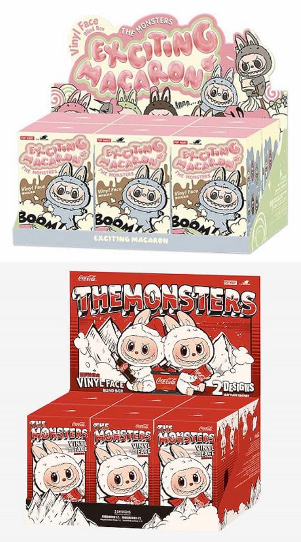 THE MONSTERS コカコーラ EXCITING MACARON ラブブ