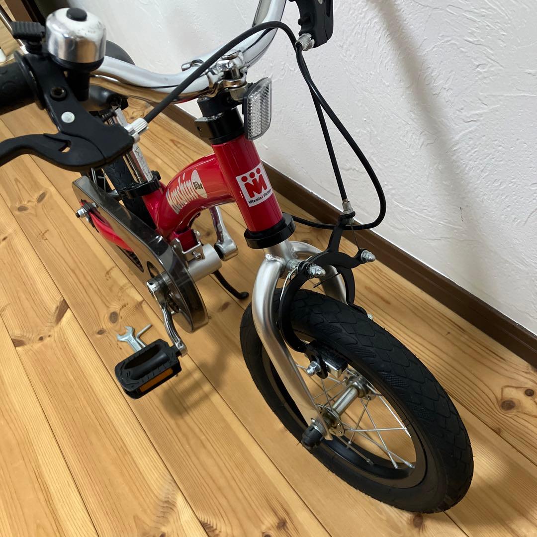 Henshin バランスバイク ピンク12インチ　キッズ自転車