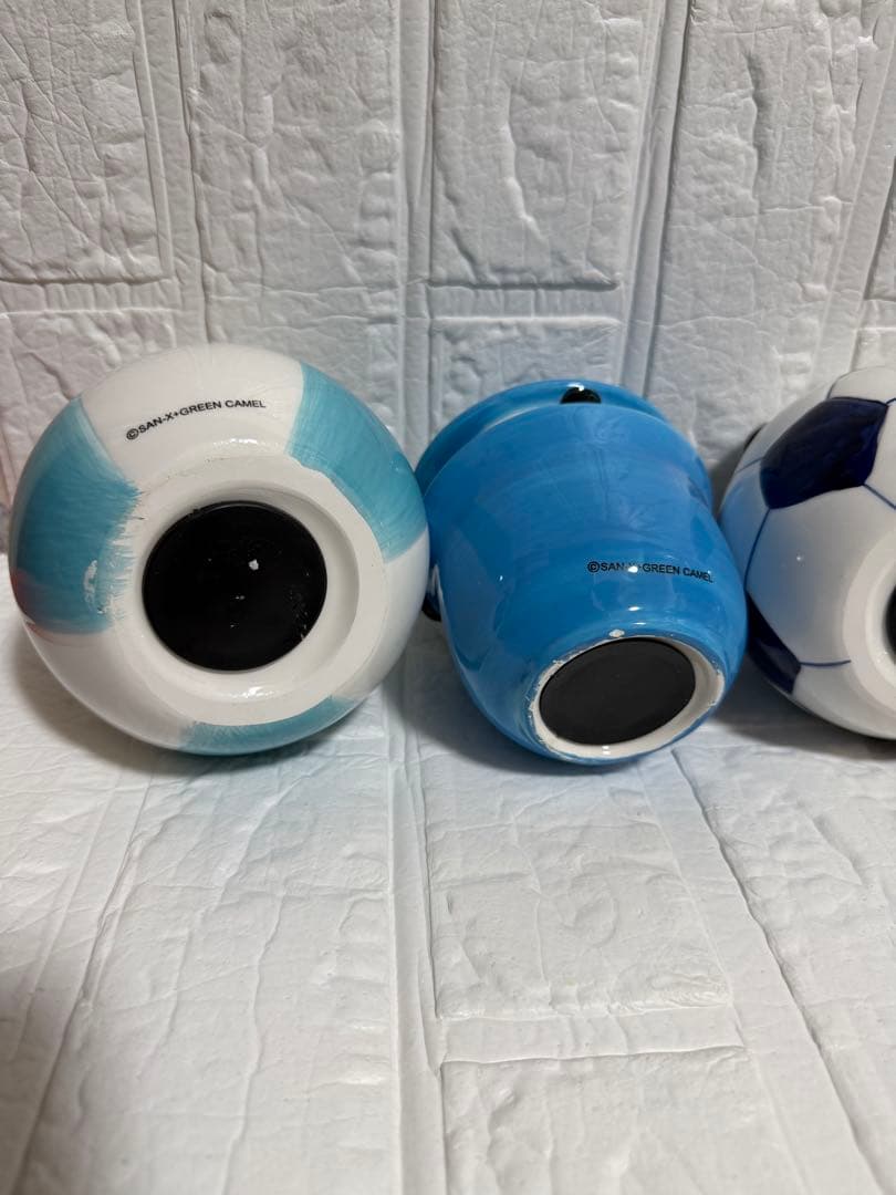 【レアもの】たれぱんだ 貯金箱 陶器製　4個セット