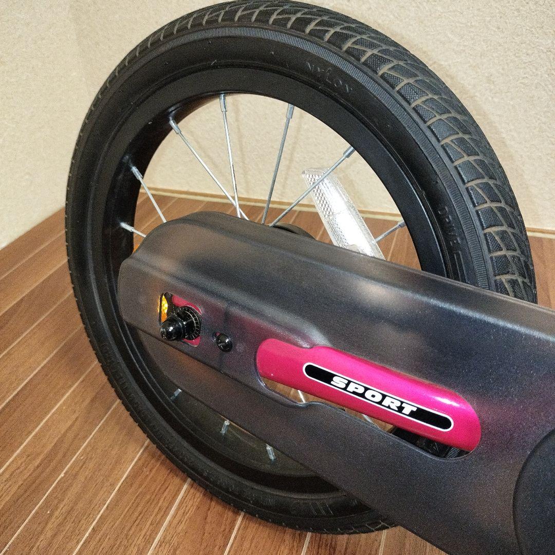 美品✨️ストライダー 14x 14インチ ピンク　キッズバイク スタンド付き