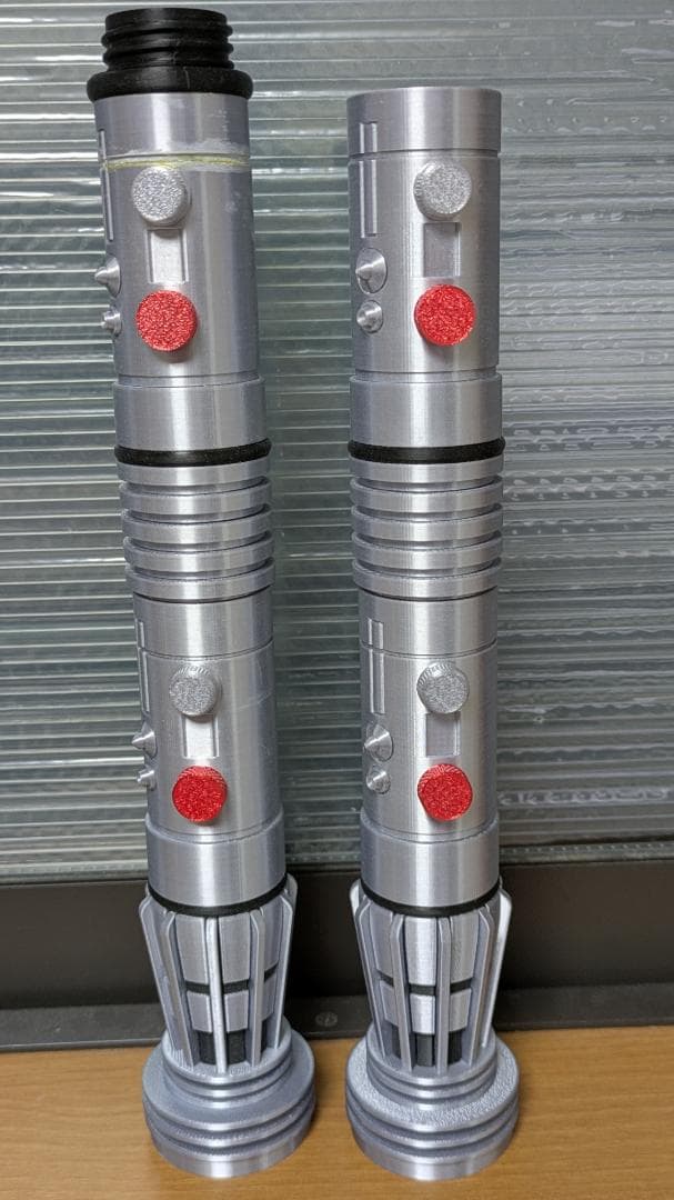 スター・ウォーズ ファントム・メナス ダース・モール ライトセーバー 3D作成品