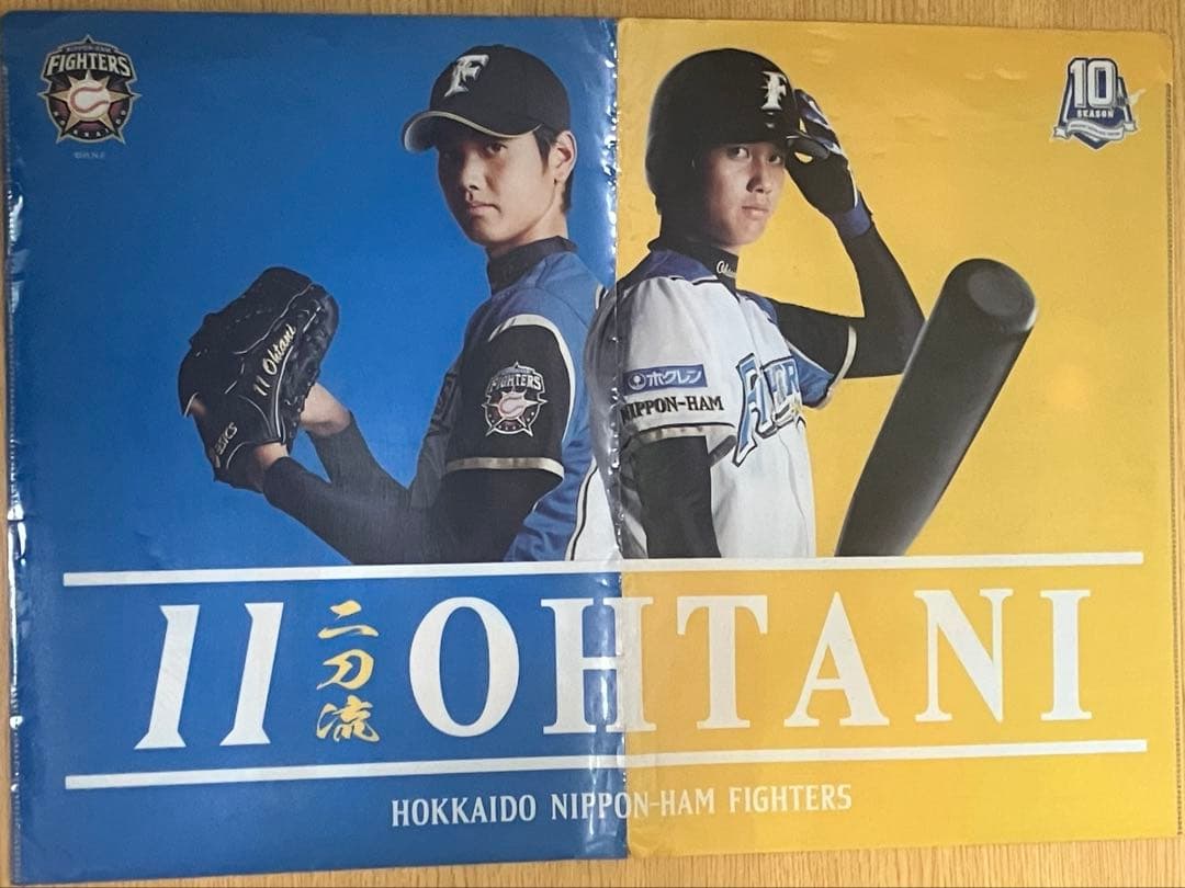 【観戦証明書】大谷翔平プロ初登板クリアファイルセット