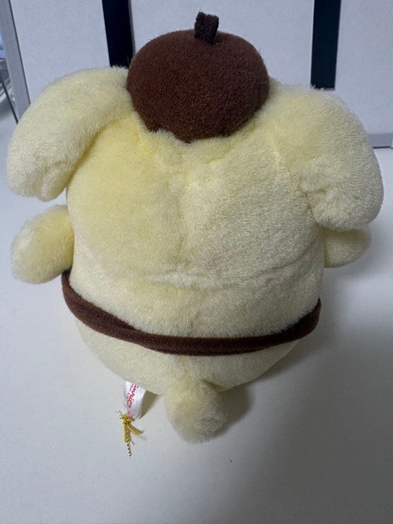 サンリオ ポムポムプリン ぬいぐるみ 2000 プリン 当時物 レトロ　タグなし