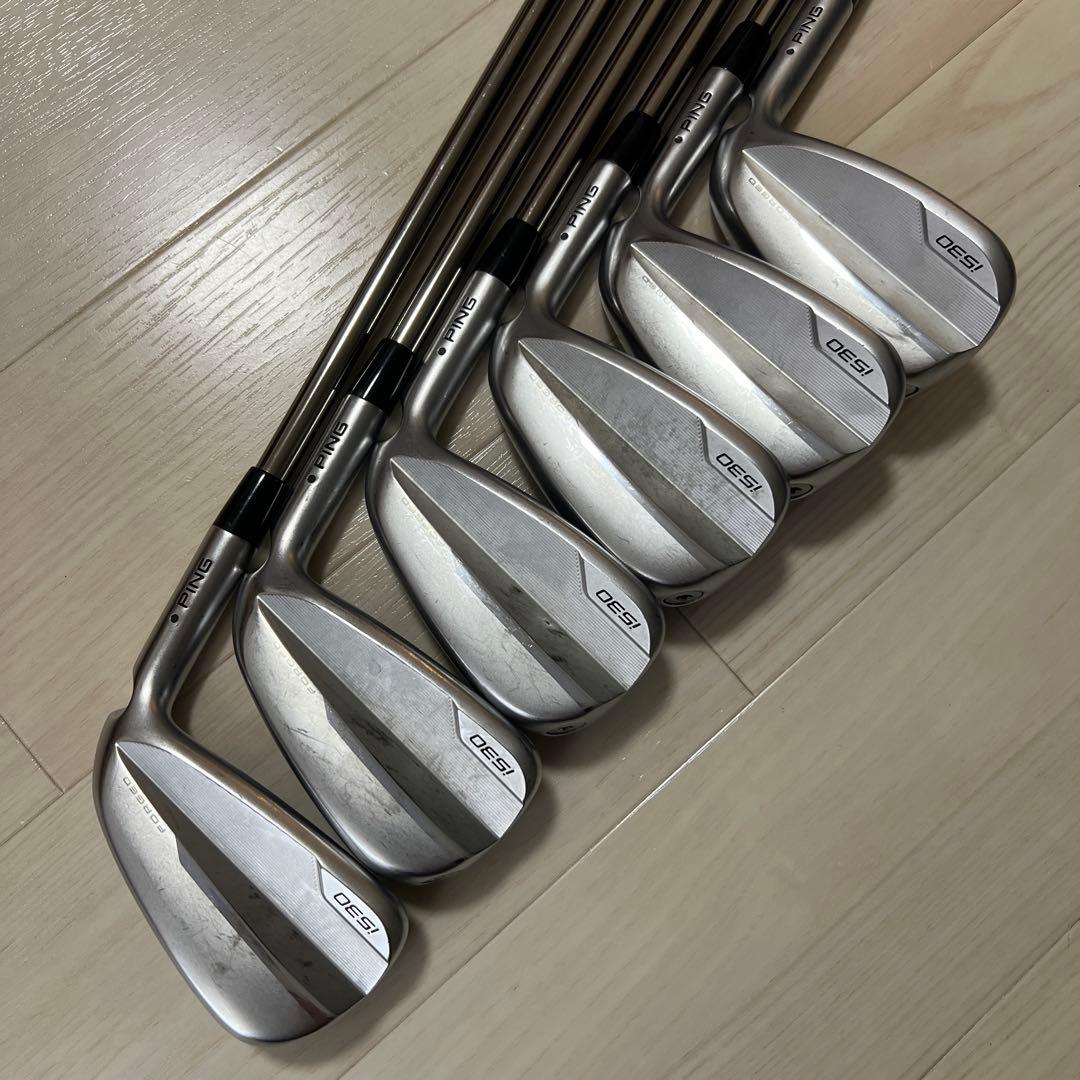 【超美品】　PING i530 アイアンセット　右用