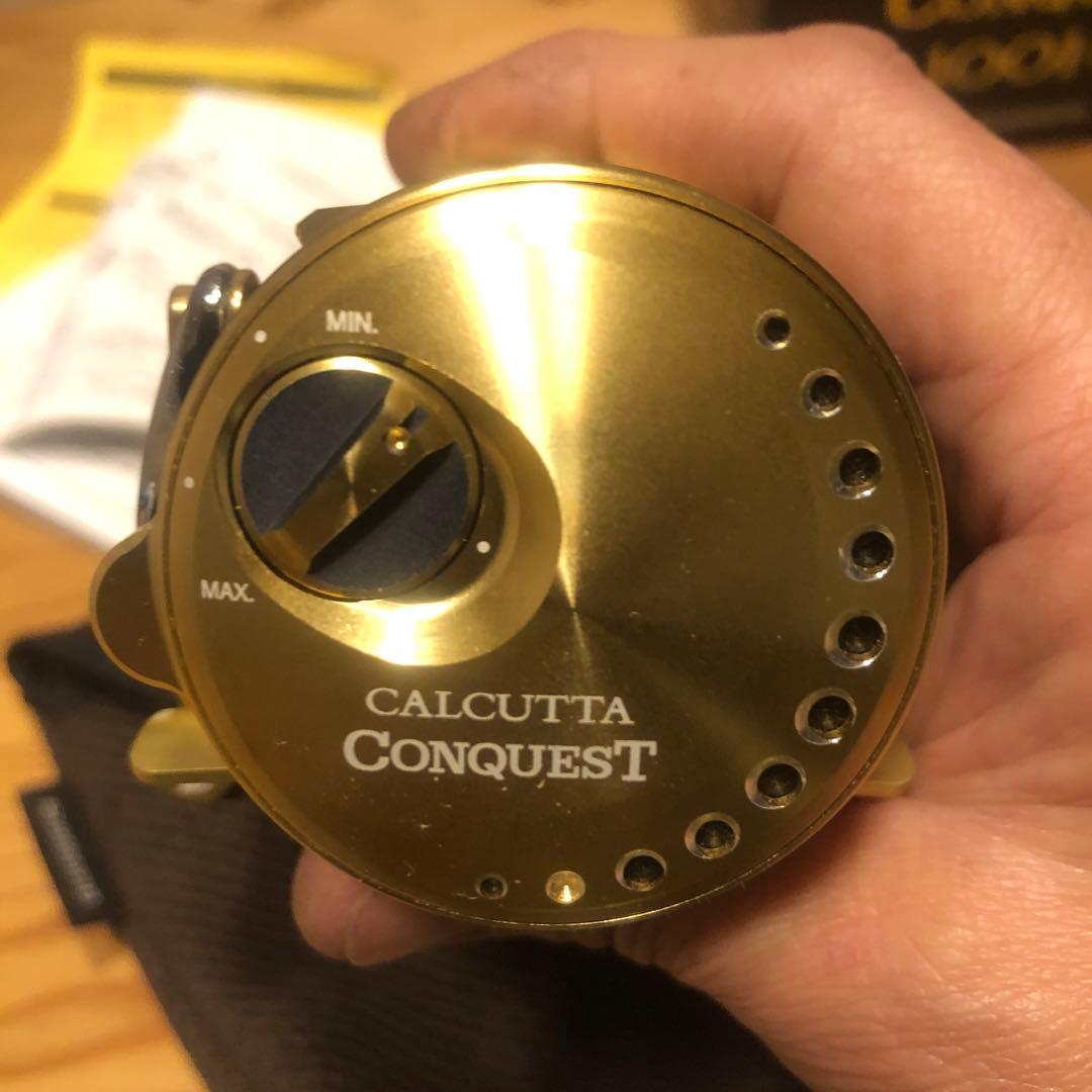 カルカッタコンクエスト100HG 美品　使用少　右巻き