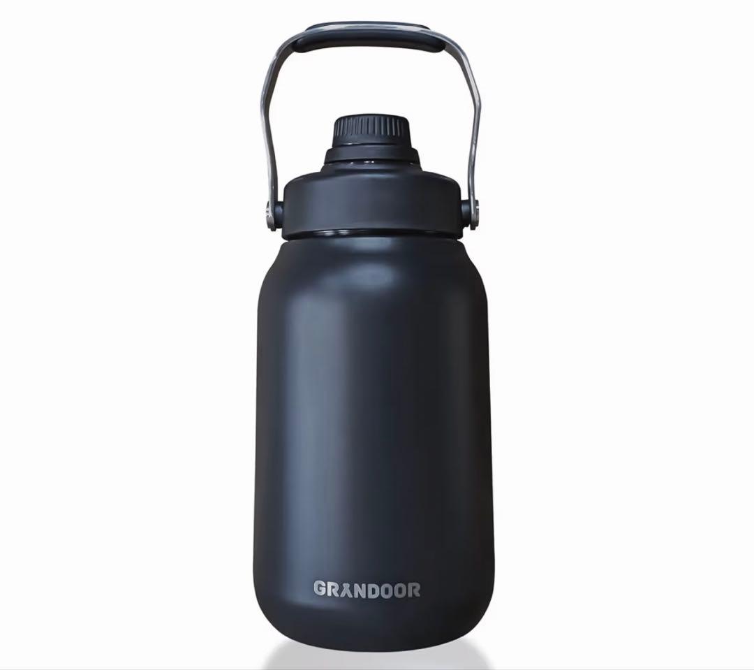 黒*傘様 新品 Grandoor ハーフガロン ジャグ 1.9ℓ 保冷・保温両用