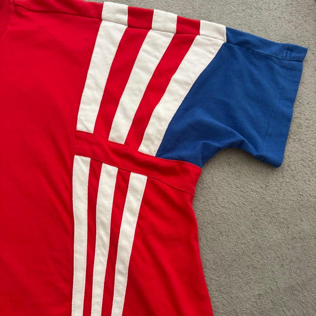 90s adidas Bayern München シャツ E4 Lサイズ　赤