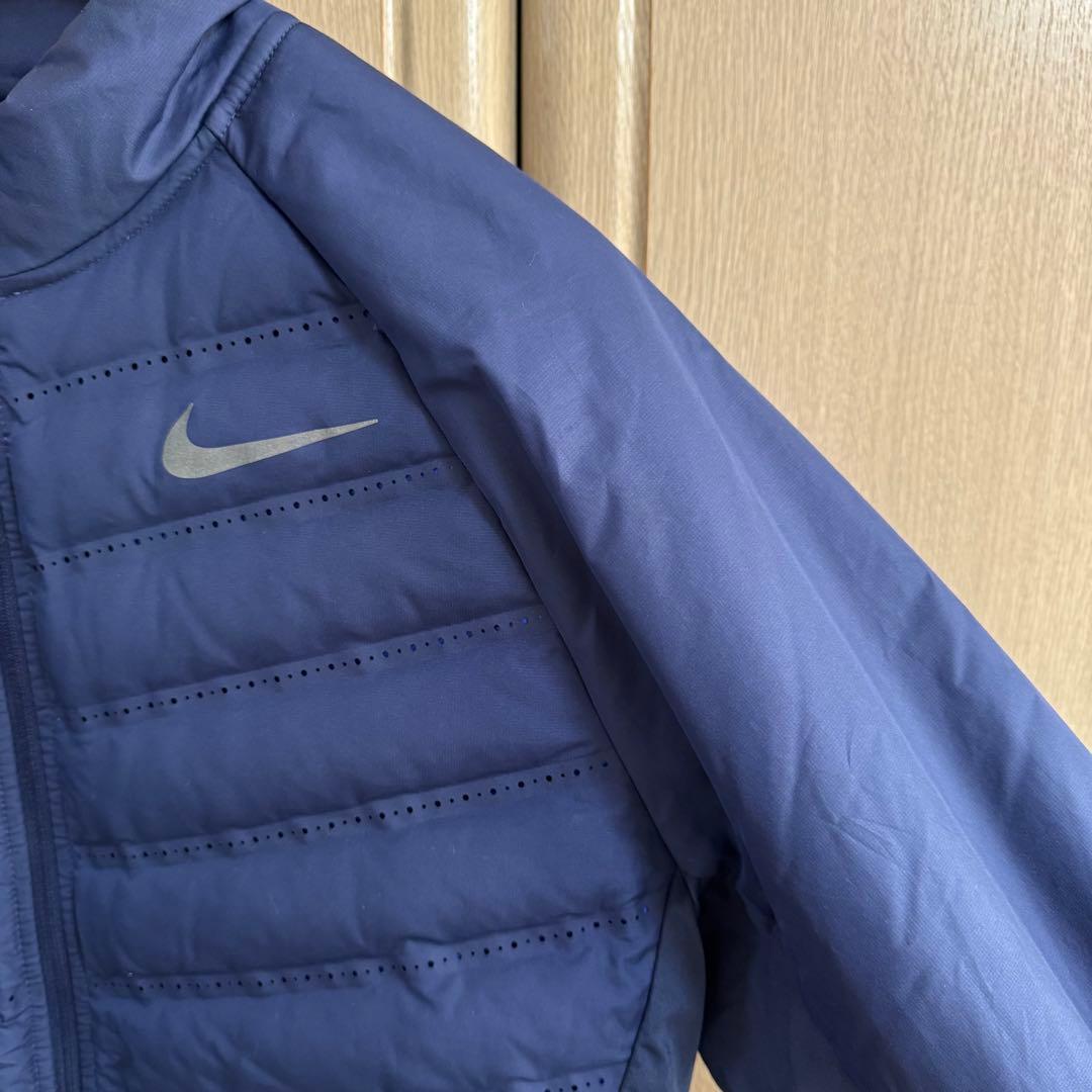 NIKE RUNNING AEROLOFT800 ネイビー/ダウン/ゴルフ/M