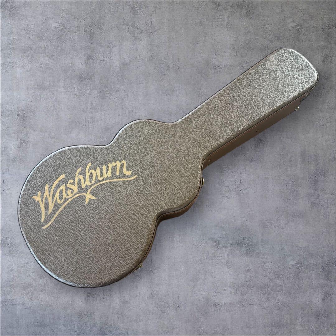 Washburn WPJ5S-B エレアコ ブラックナイトシリーズ 黒 Hケース