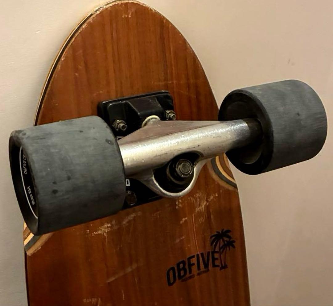 スケートボード　OBFIVE 28インチ　62mm 85A