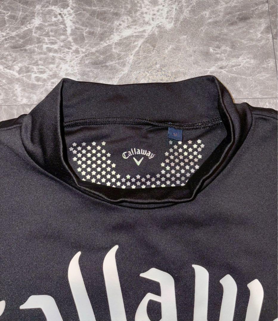 Callaway 黒 モックネック　M