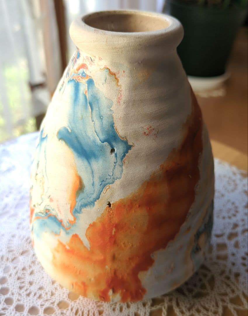NEMADJI POTTERY ネマジポッタリー 花瓶 希少 フラワーベース