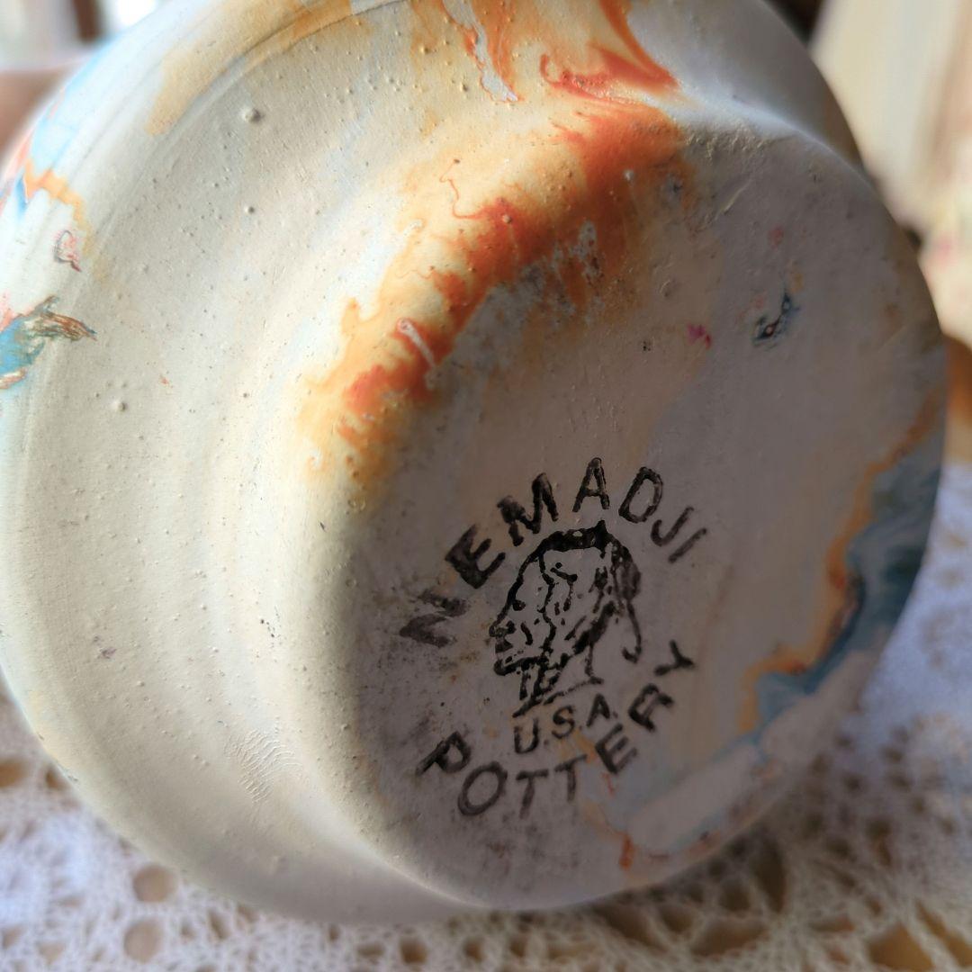 NEMADJI POTTERY ネマジポッタリー 花瓶 希少 フラワーベース