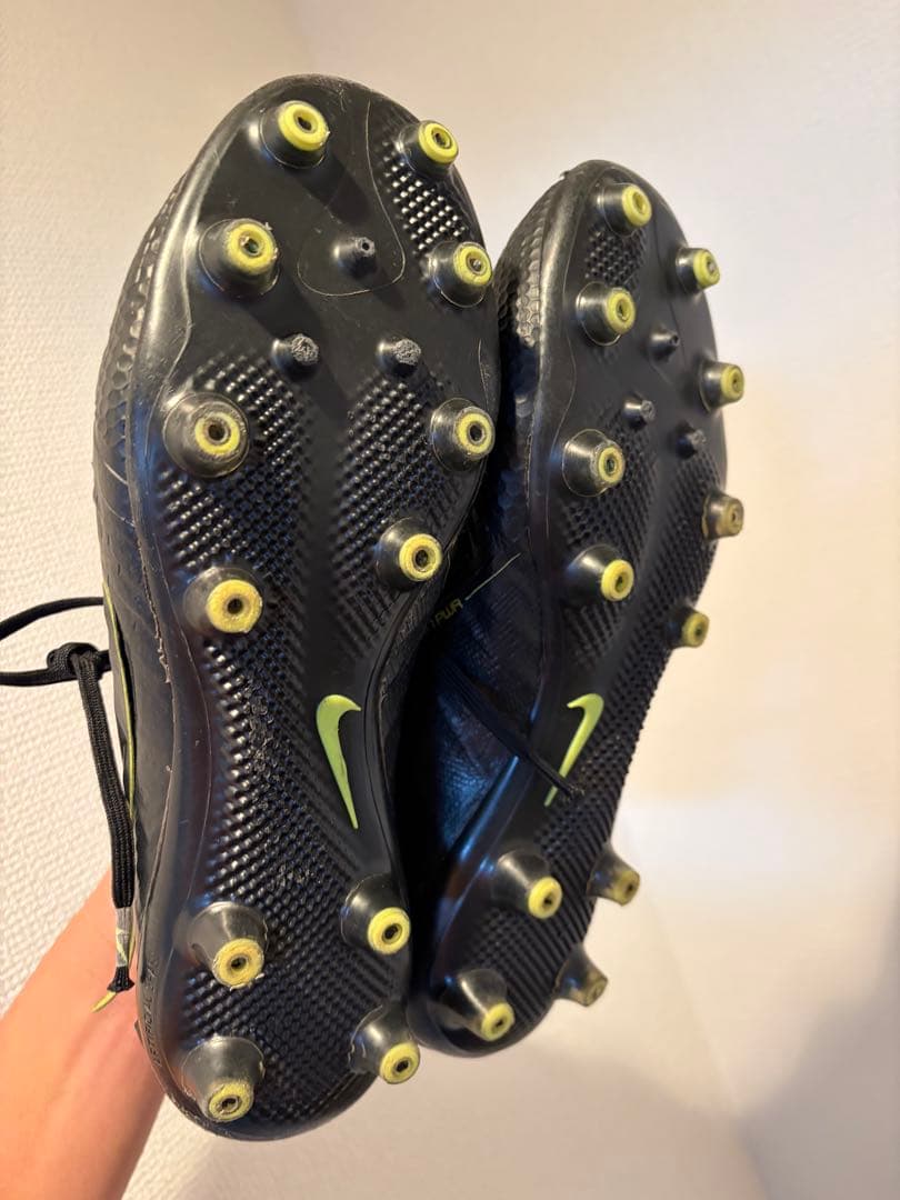Nike Phantom サッカーシューズ ブラック/イエロー