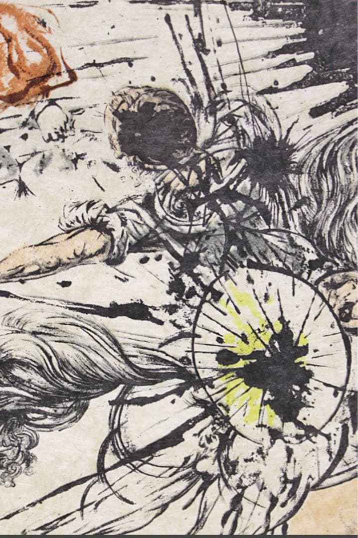 ダリ（Dali） ドンキホーテ（馬）リトグラフ 直筆サイン エディション有り