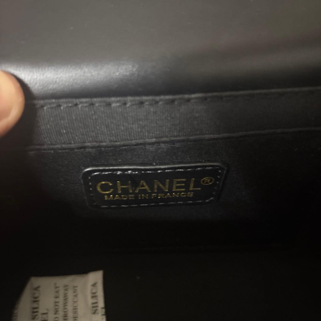 非売品CHANELノベルティキルティングバッグ