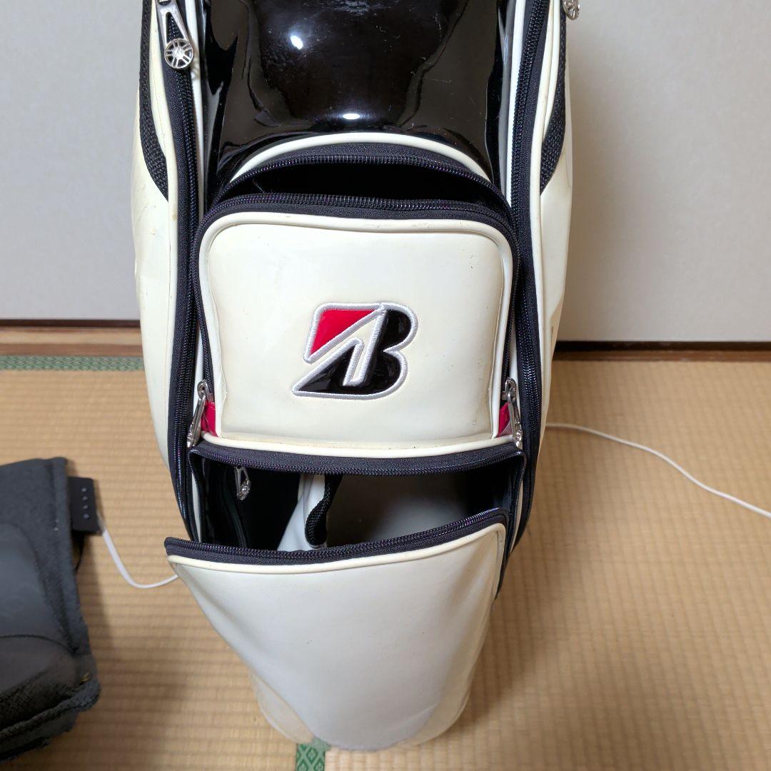 BRIDGESTONE キャディバッグ　エナメル　プロレプリカ[希少]