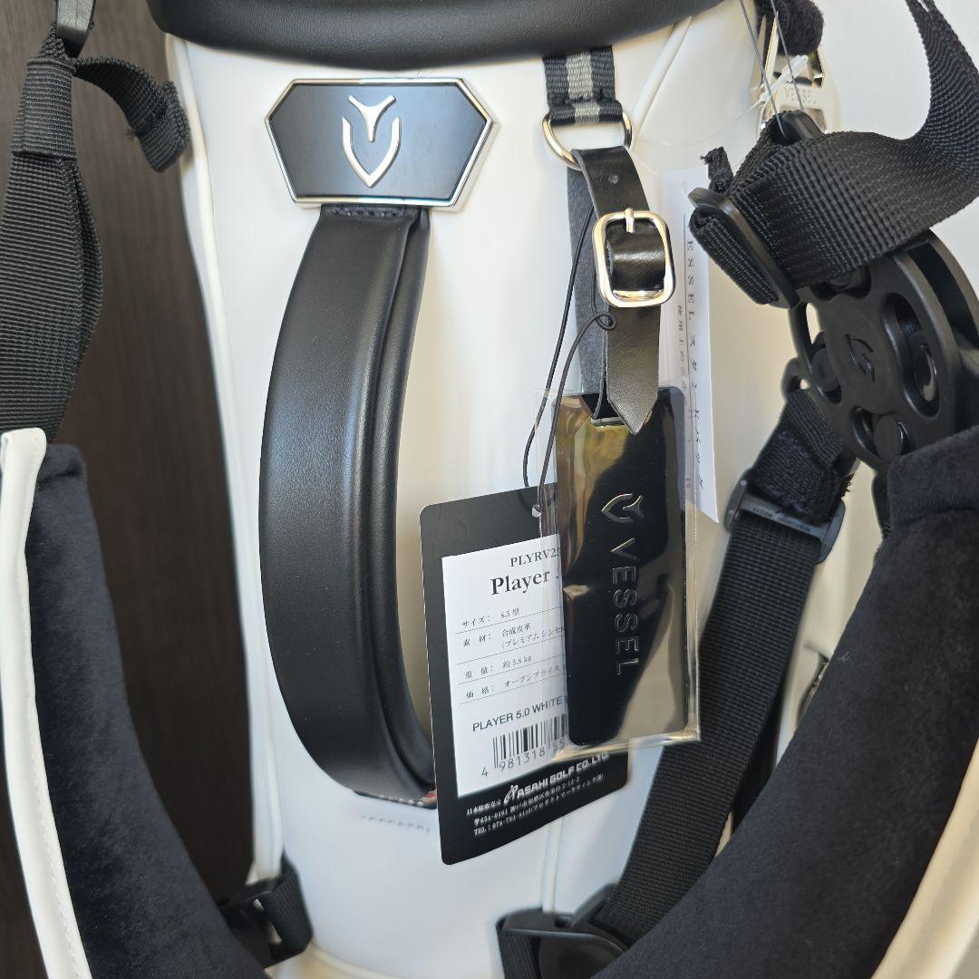 新品未使用！VESSEL スタンドキャディバッグ5.0