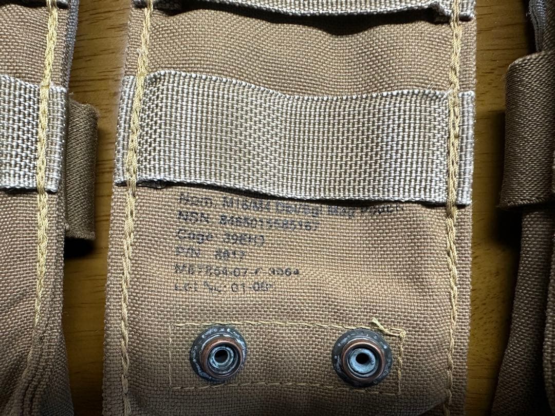 海兵隊 実物 USMC 官給品 FIREFORCE ダブルマガジンポーチ セット