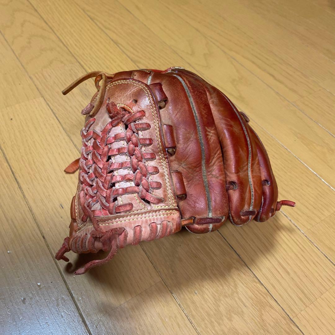 ビクトリーステージ　軟式グローブ オレンジ色