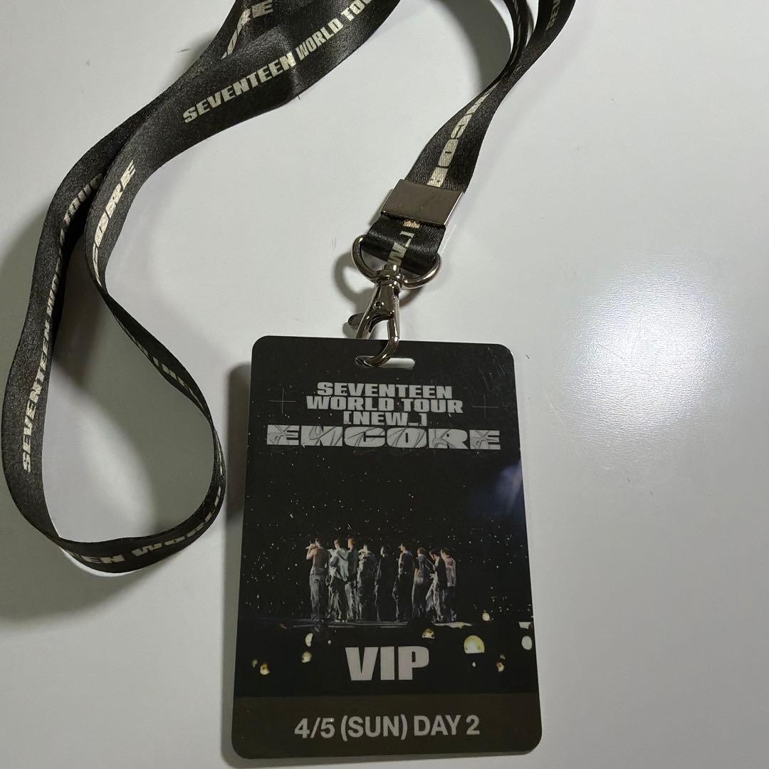 seventeen NEW ENCORE 仁川　VIP ストラップ　特典