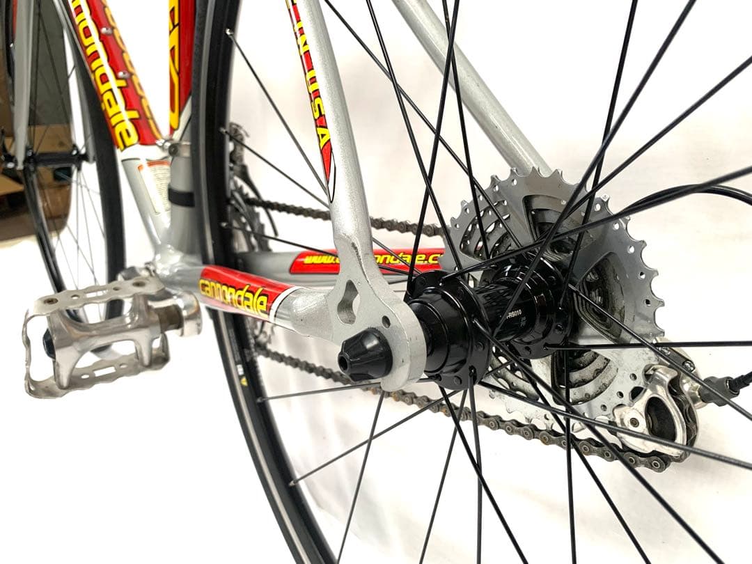 【即乘】送料無料 Cannondale クロスバイク CAAD7超軽量9.1キロ