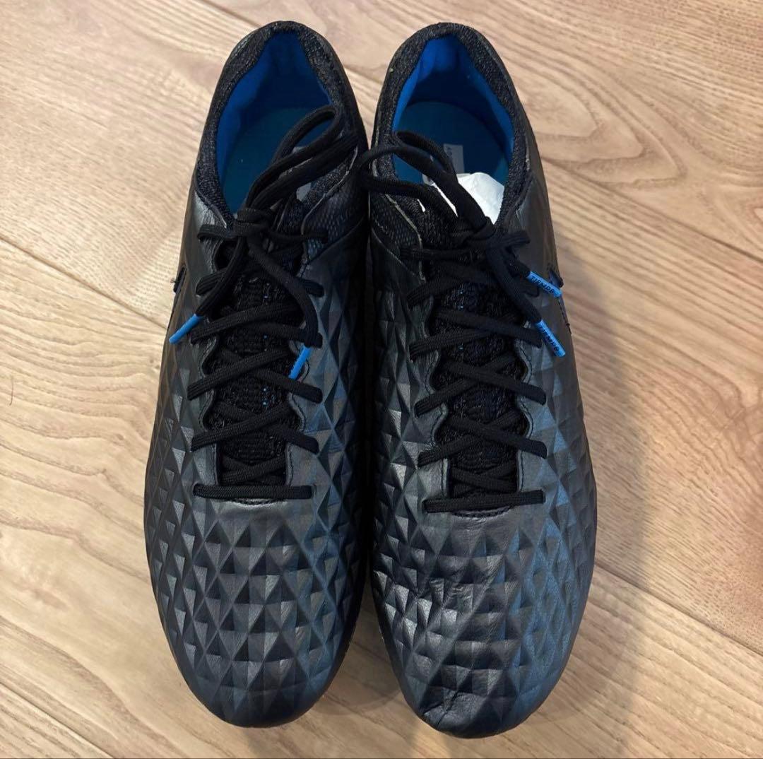 Nike Tiempo ブラック サッカーシューズ　取替式SG