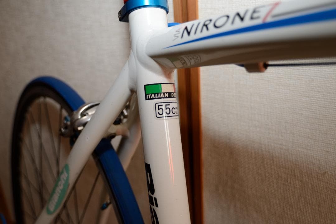 Bianchi ロードバイク 群馬の駅（水上）で引渡し